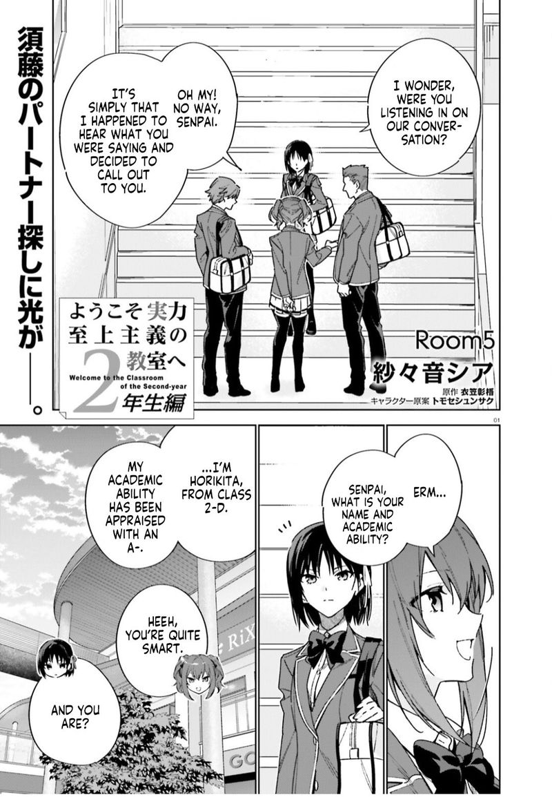 Classroom Of The Elite 2nd Year 5 1
