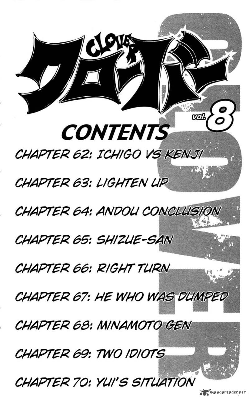 Clover Tetsuhiro Hirakawa 62 7