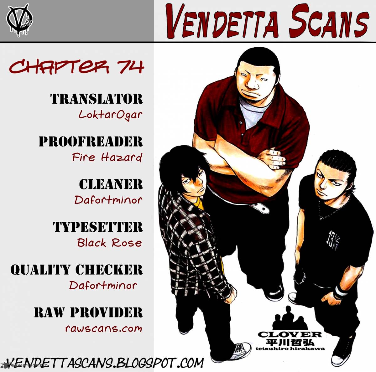 Clover Tetsuhiro Hirakawa 74 1