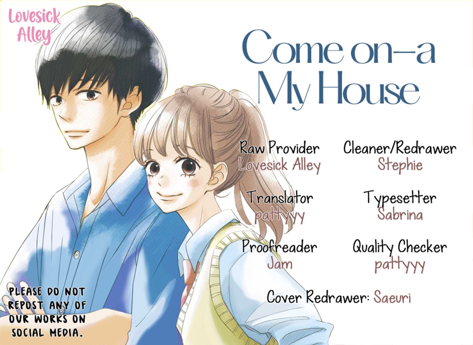 Come On A My House 8 3