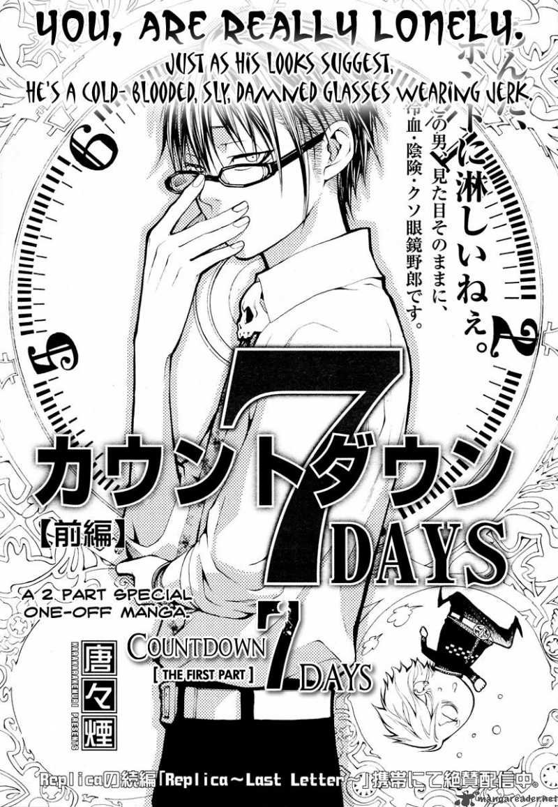 Countdown 7 Days 1 2