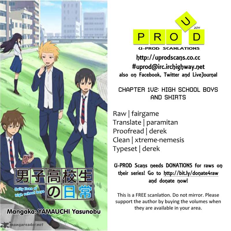 Danshi Koukousei No Nichijou 1 1
