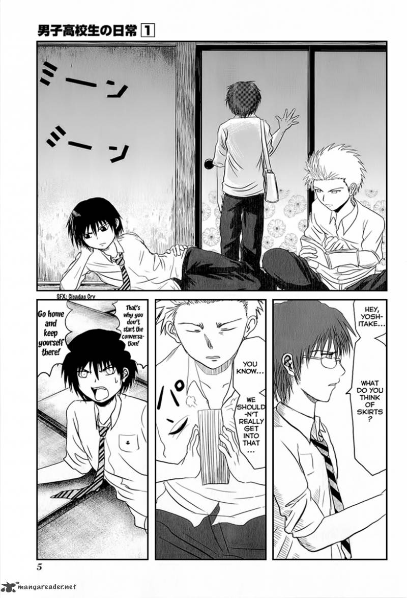 Danshi Koukousei No Nichijou 1 4