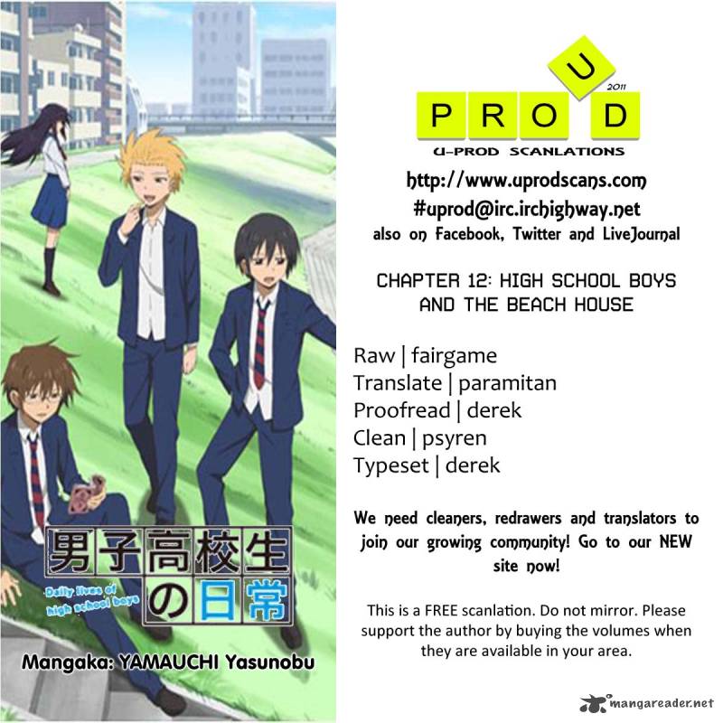 Danshi Koukousei No Nichijou 12 1