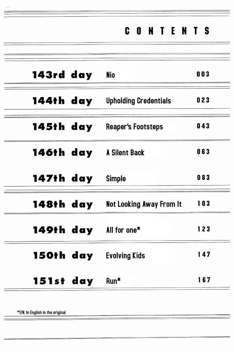 Days 143 4