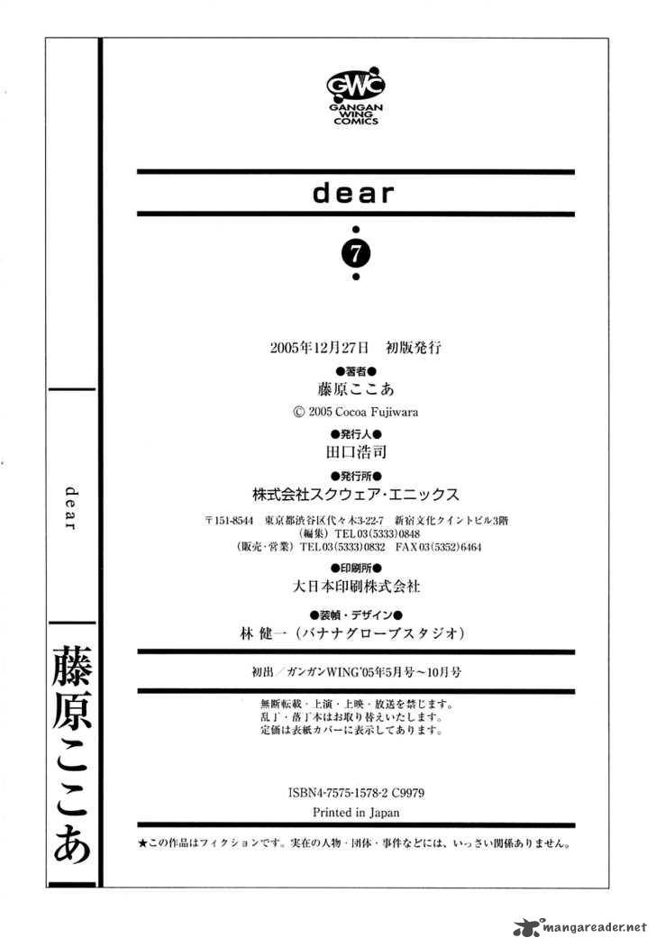 Dear 36 29