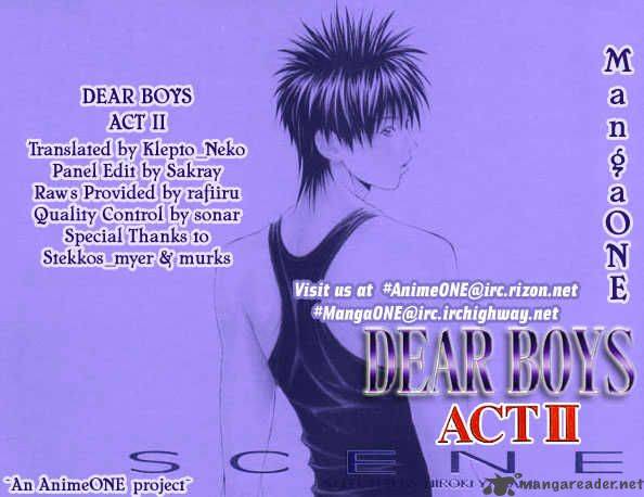 Dear Boys Act II 3 47