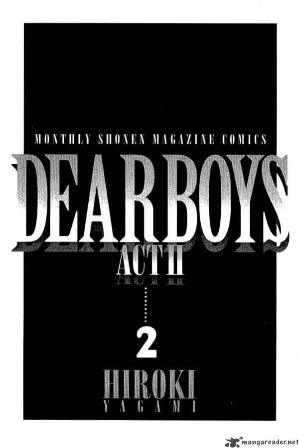 Dear Boys Act II 5 1