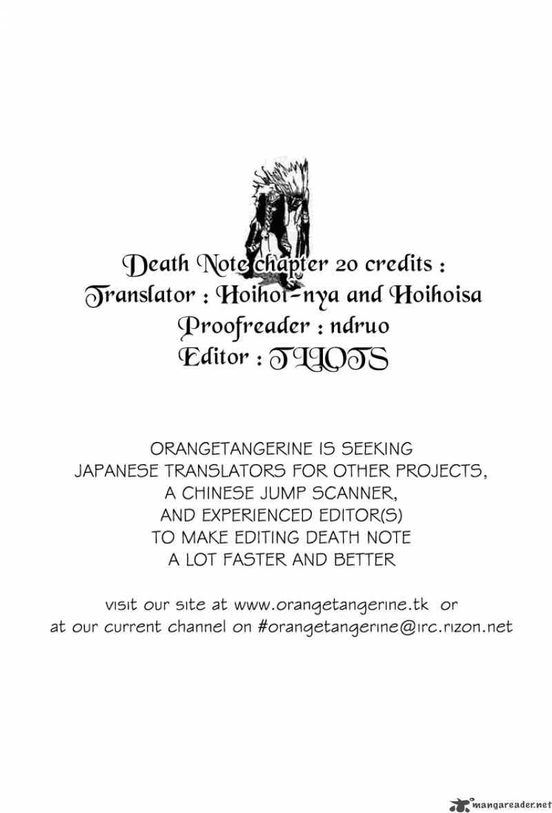 Death Note 20 20