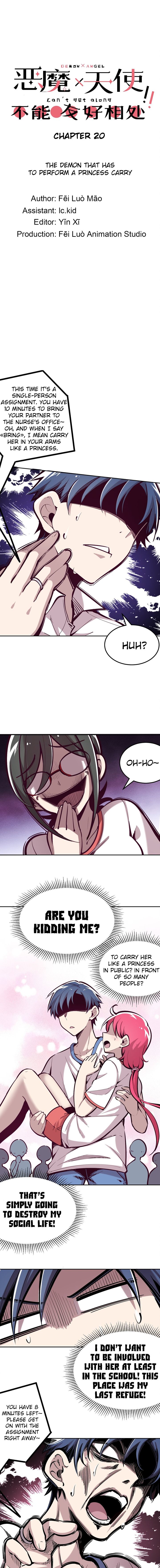 Demon X Angel Cant Get Along 13 1