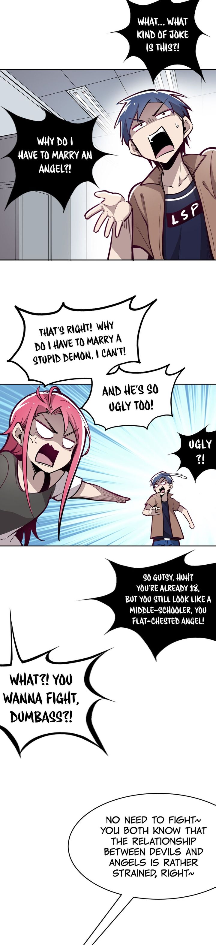 Demon X Angel Cant Get Along 23 9