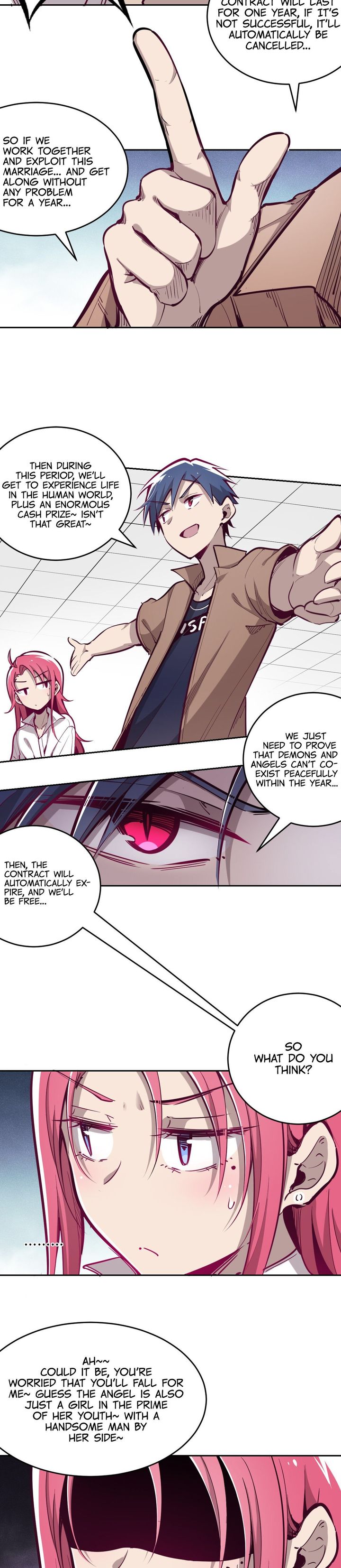 Demon X Angel Cant Get Along 28 8