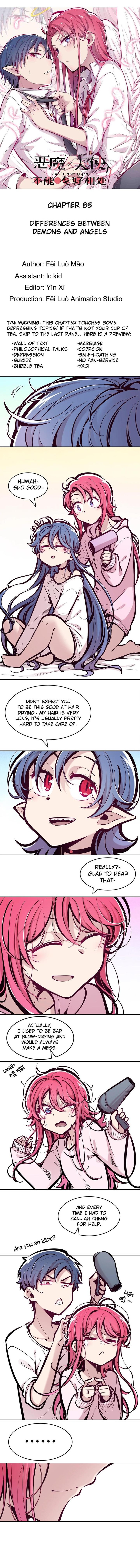 Demon X Angel Cant Get Along 85 1