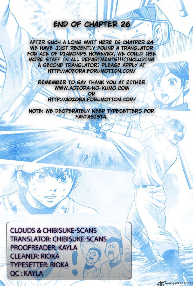 Diamond No Ace 26 20