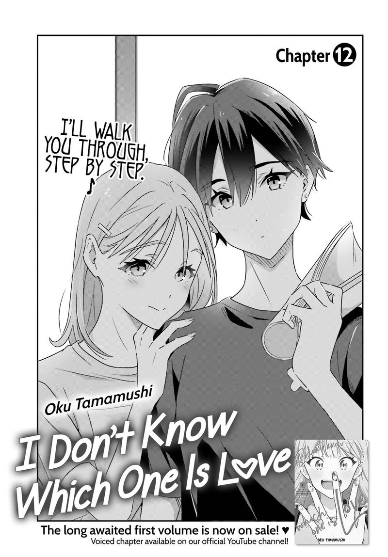 Dore Ga Koi Ka Ga Wakaranai 12 1
