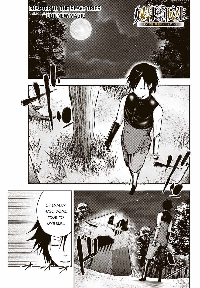 Dorei Tensei Sono Dorei Saikyou No Moto Ouji Ni Tsuki 11 1
