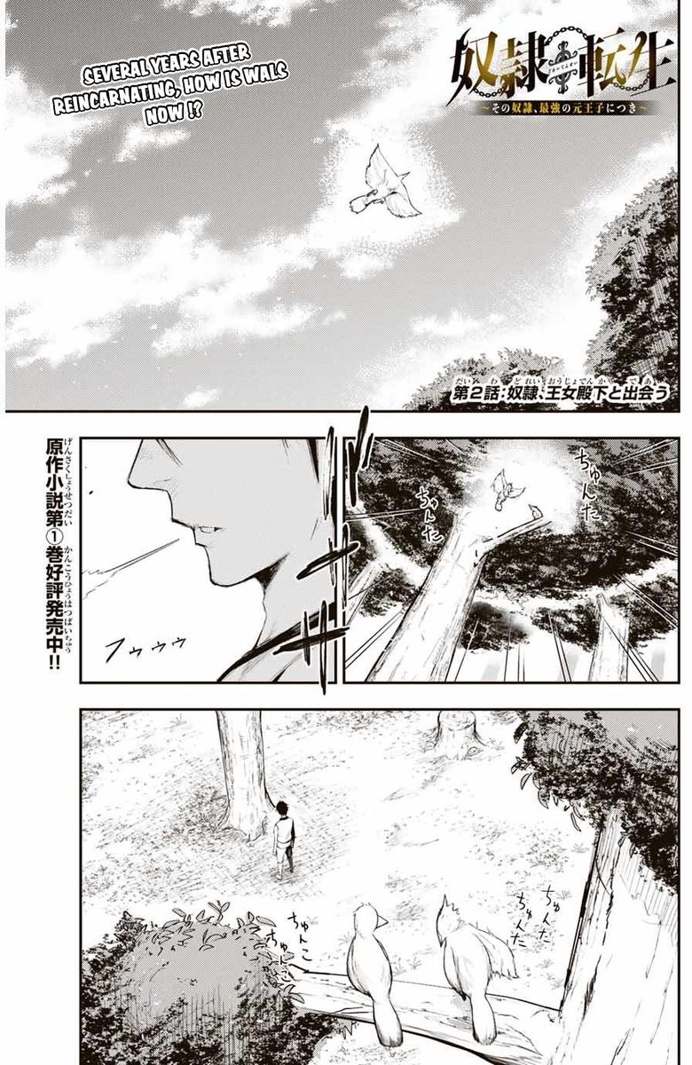 Dorei Tensei Sono Dorei Saikyou No Moto Ouji Ni Tsuki 2 1