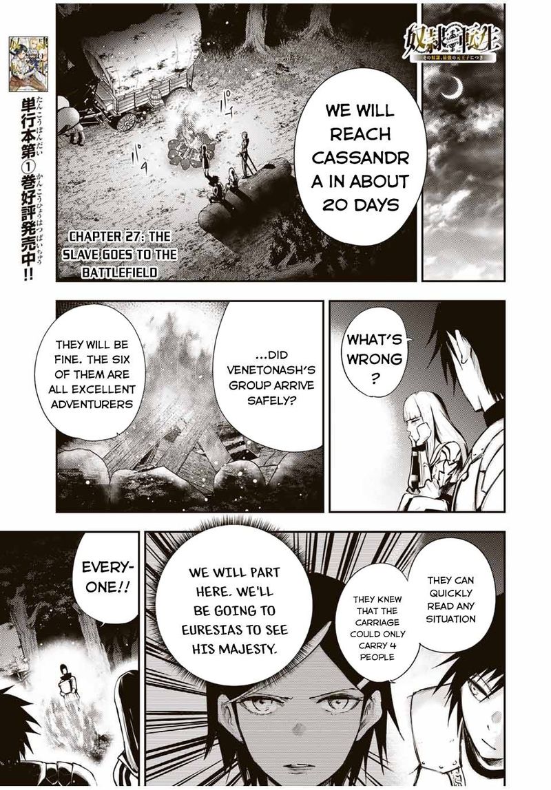 Dorei Tensei Sono Dorei Saikyou No Moto Ouji Ni Tsuki 27 1