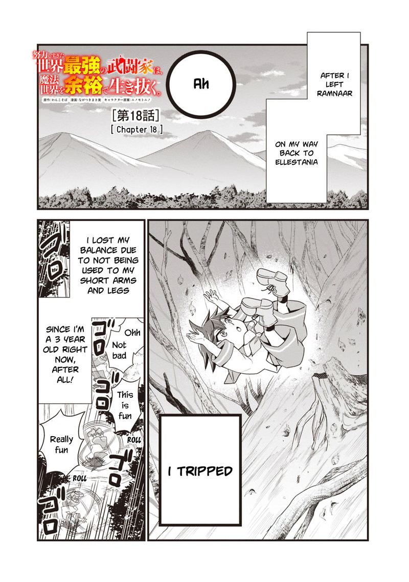 Doryoku Shisugita Sekai Saikyou No Butouka Ha Mahou Sekai Wo Yoyuu De Ikinuku 18 1