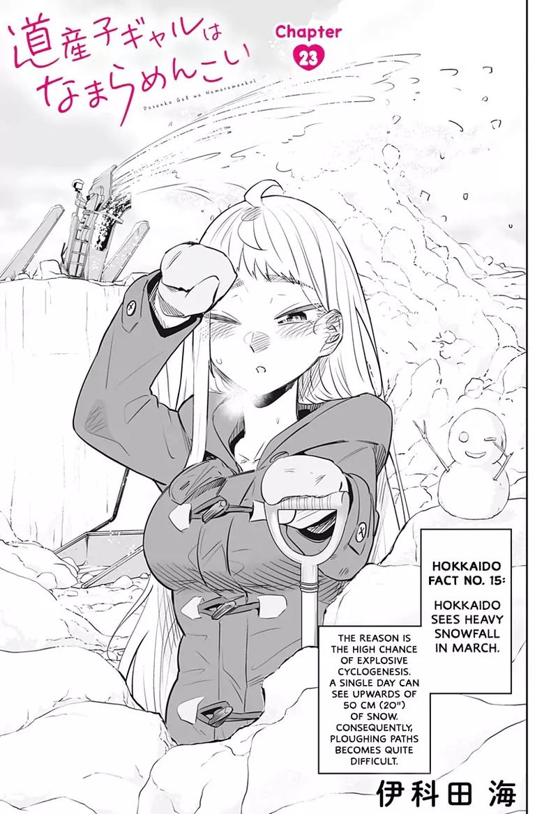 Dosanko Gyaru Ha Namaramenkoi 23 3