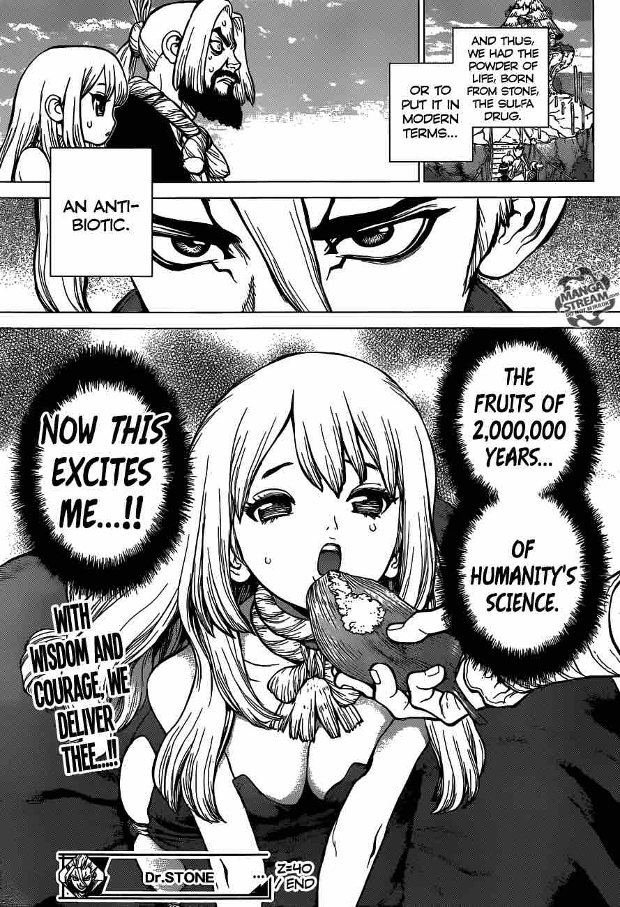 Dr Stone 40 20