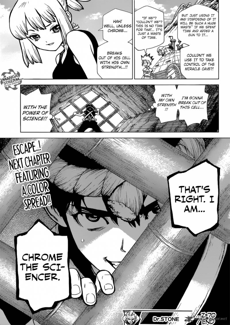 Dr Stone 70 18