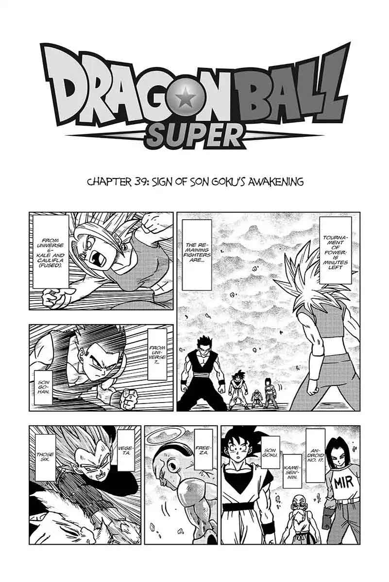 Dragon Ball Super 39 1