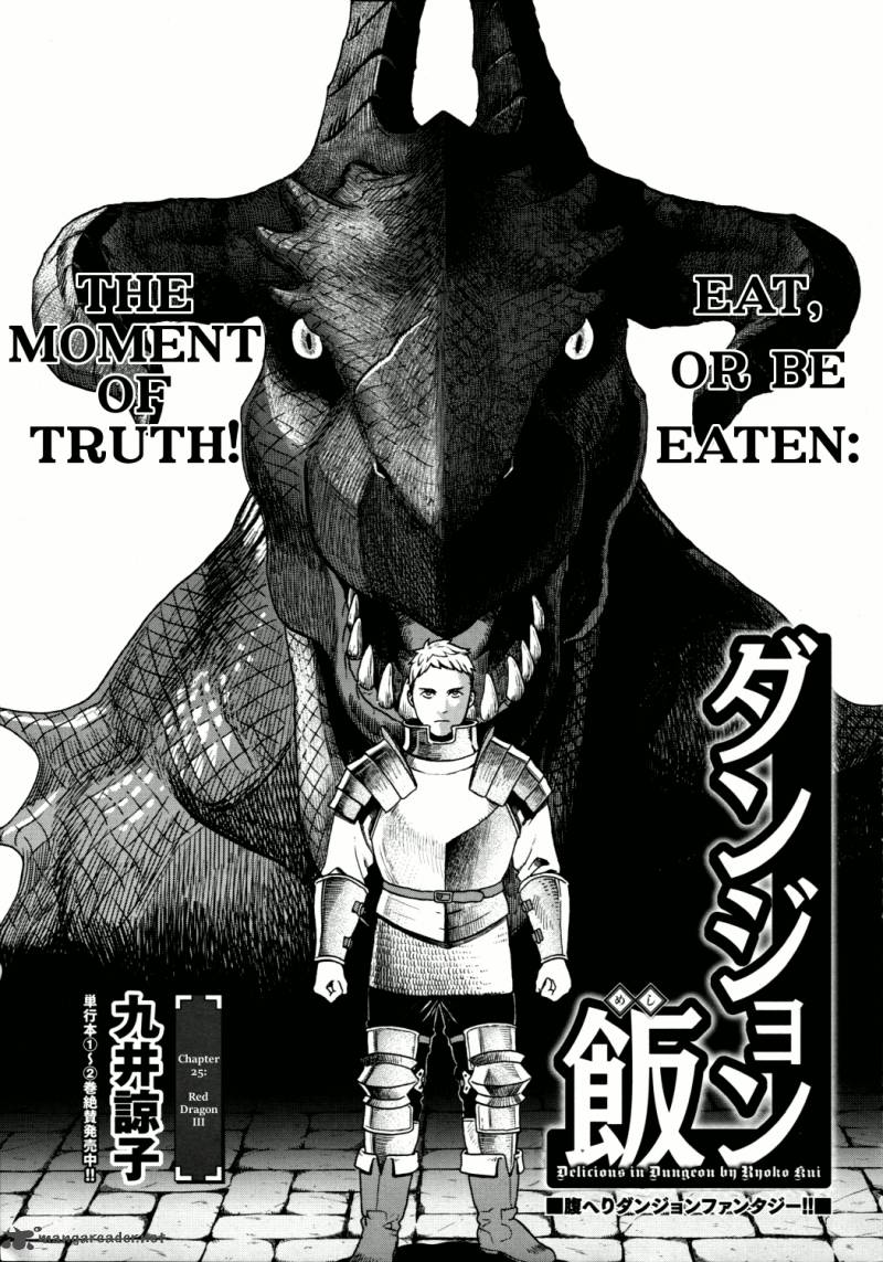 Dungeon Meshi 25 1