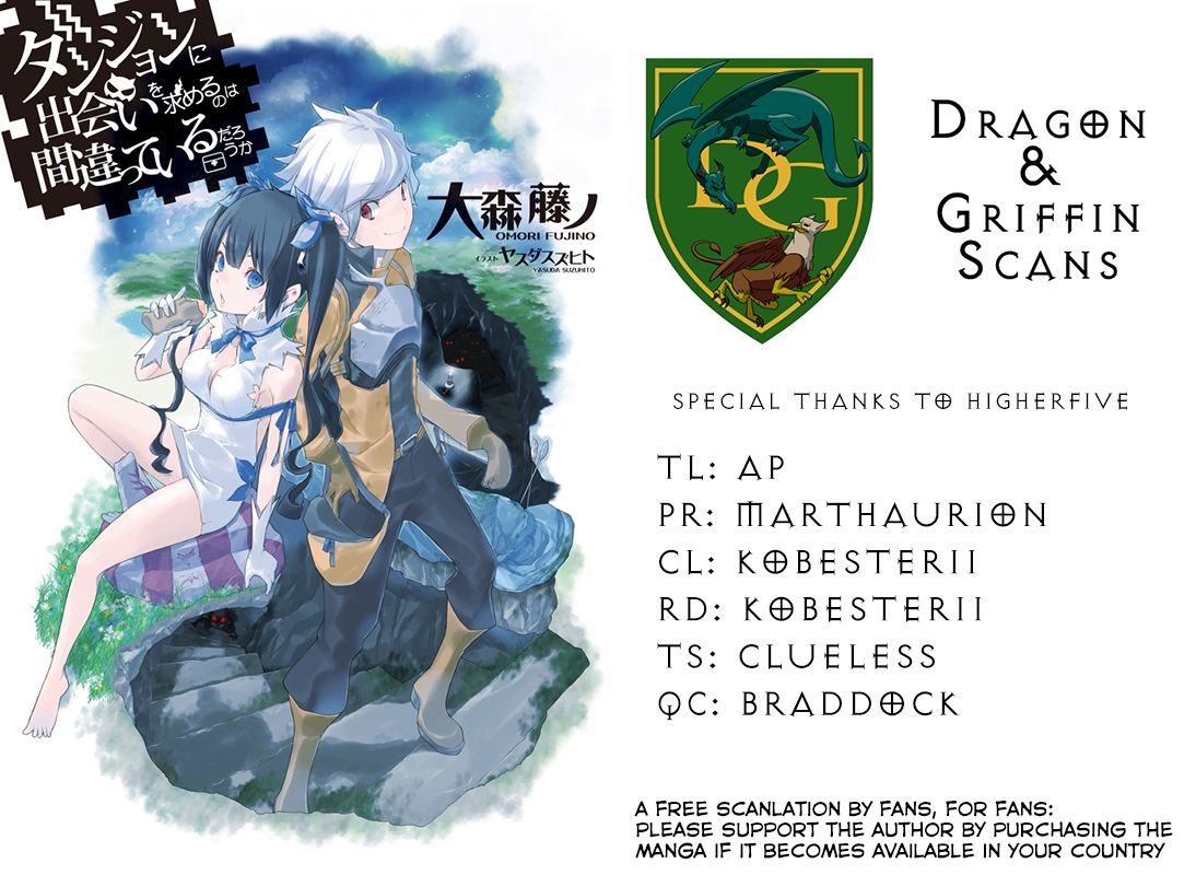 Dungeon Ni Deai Wo Motomeru No Wa Machigatte Iru Darou Ka 10 1