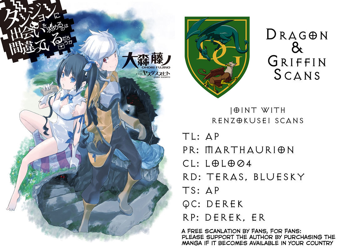 Dungeon Ni Deai Wo Motomeru No Wa Machigatte Iru Darou Ka 13 1