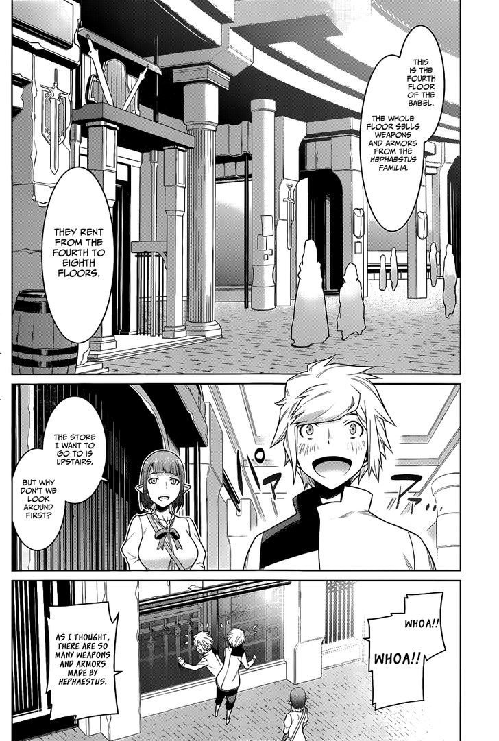 Dungeon Ni Deai Wo Motomeru No Wa Machigatte Iru Darou Ka 14 21