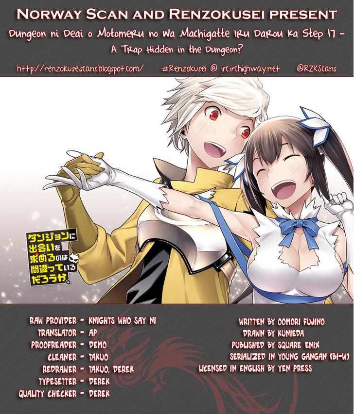 Dungeon Ni Deai Wo Motomeru No Wa Machigatte Iru Darou Ka 17 1