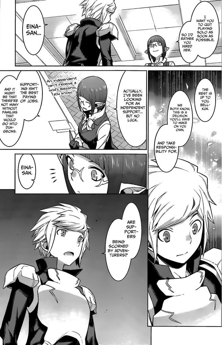 Dungeon Ni Deai Wo Motomeru No Wa Machigatte Iru Darou Ka 18 8
