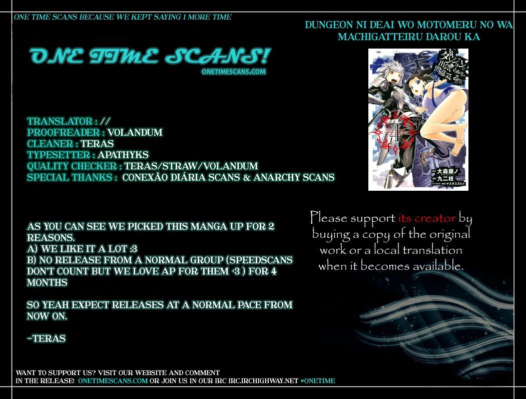 Dungeon Ni Deai Wo Motomeru No Wa Machigatte Iru Darou Ka 21 1