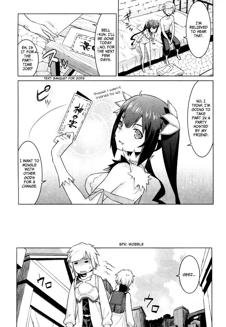 Dungeon Ni Deai Wo Motomeru No Wa Machigatte Iru Darou Ka 4 9