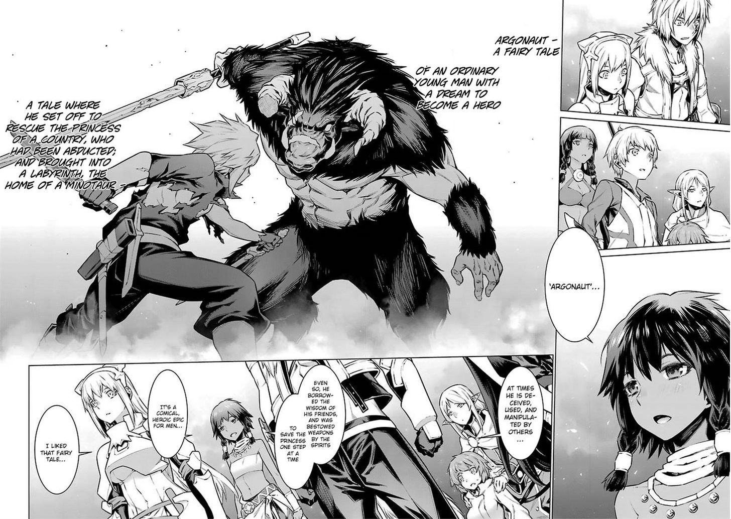Dungeon Ni Deai Wo Motomeru No Wa Machigatte Iru Darou Ka 44 4