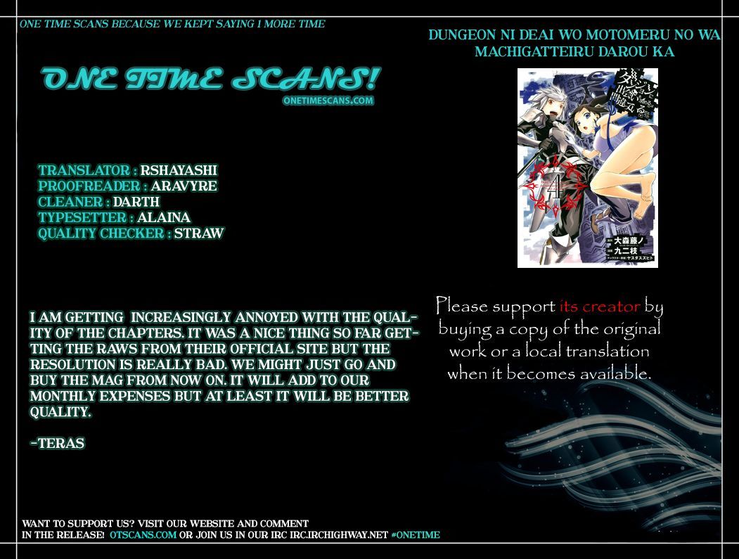 Dungeon Ni Deai Wo Motomeru No Wa Machigatte Iru Darou Ka 48 1