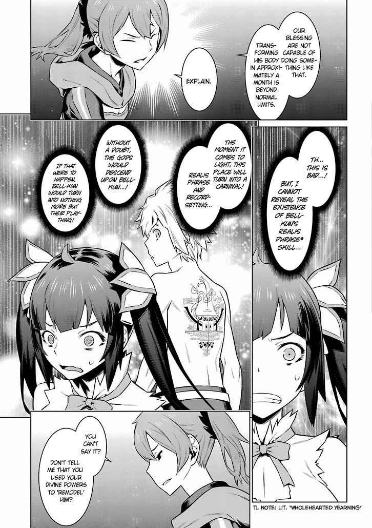 Dungeon Ni Deai Wo Motomeru No Wa Machigatte Iru Darou Ka 48 13