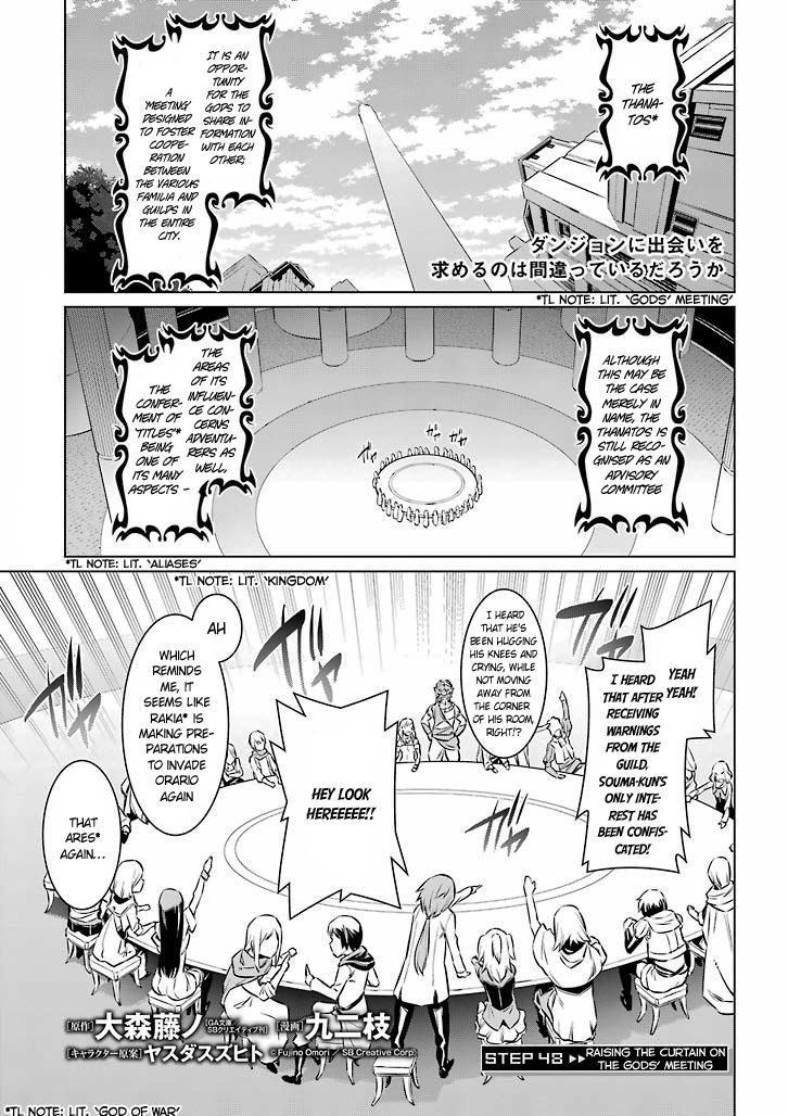 Dungeon Ni Deai Wo Motomeru No Wa Machigatte Iru Darou Ka 48 3