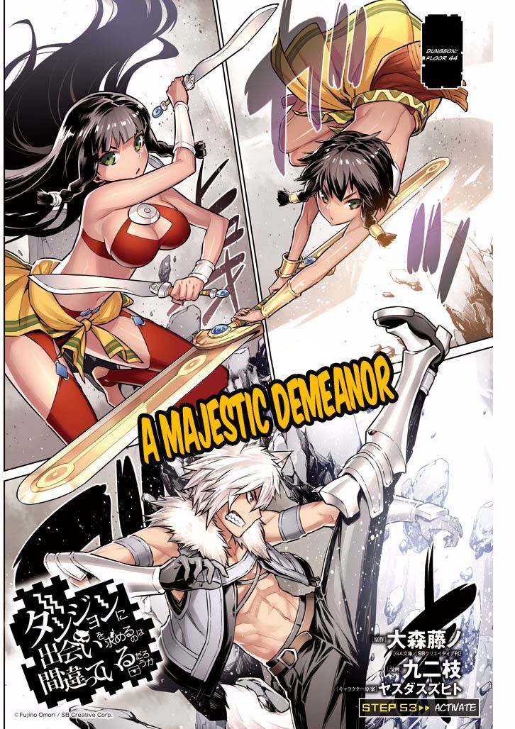 Dungeon Ni Deai Wo Motomeru No Wa Machigatte Iru Darou Ka 53 3
