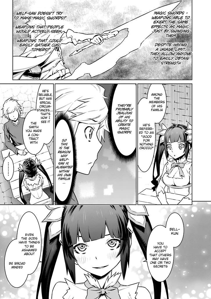 Dungeon Ni Deai Wo Motomeru No Wa Machigatte Iru Darou Ka 54 7