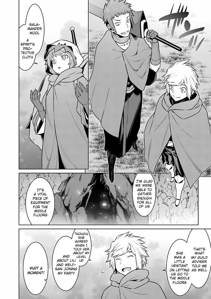 Dungeon Ni Deai Wo Motomeru No Wa Machigatte Iru Darou Ka 56 14