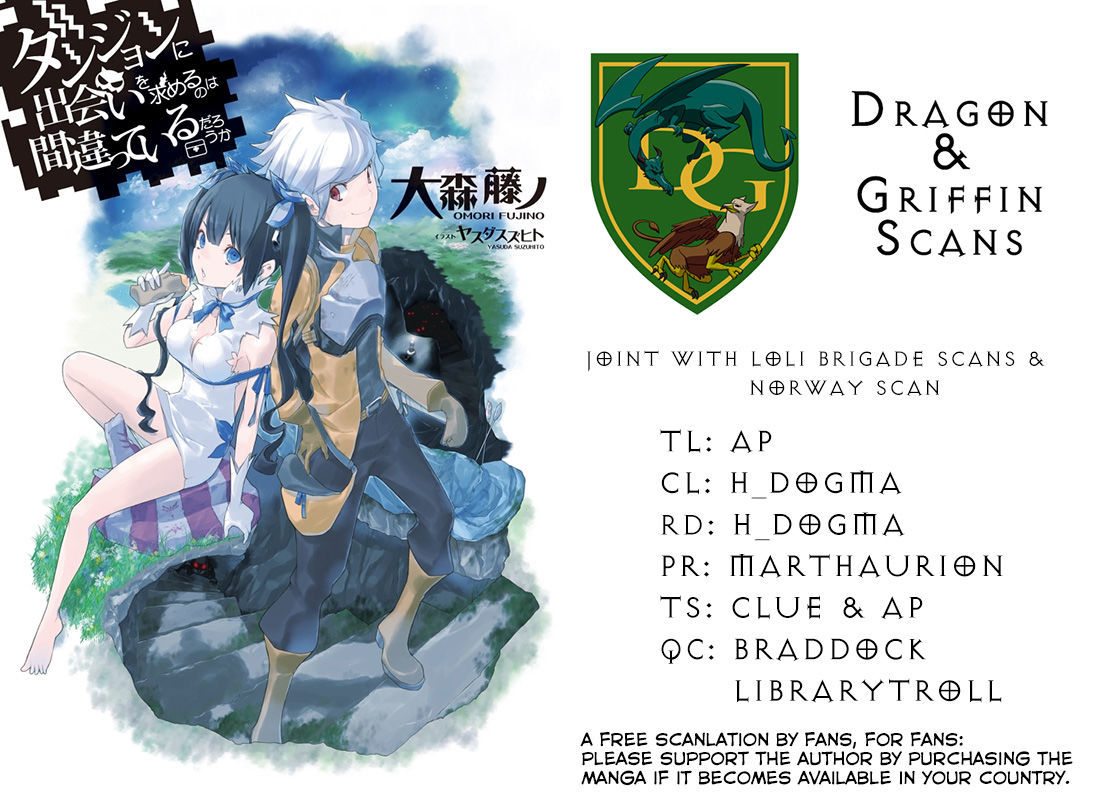 Dungeon Ni Deai Wo Motomeru No Wa Machigatte Iru Darou Ka 6 1
