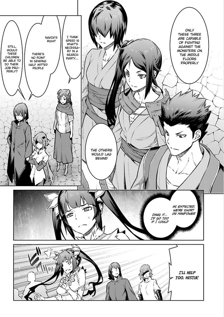 Dungeon Ni Deai Wo Motomeru No Wa Machigatte Iru Darou Ka 61 12