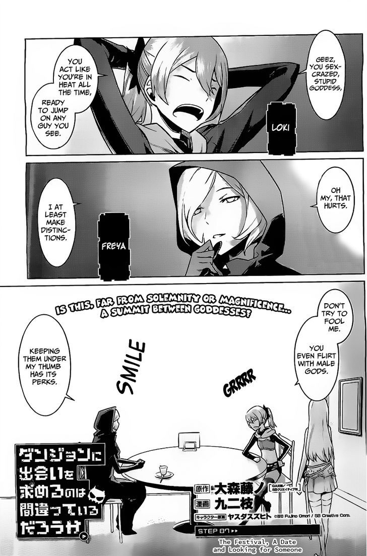 Dungeon Ni Deai Wo Motomeru No Wa Machigatte Iru Darou Ka 7 3