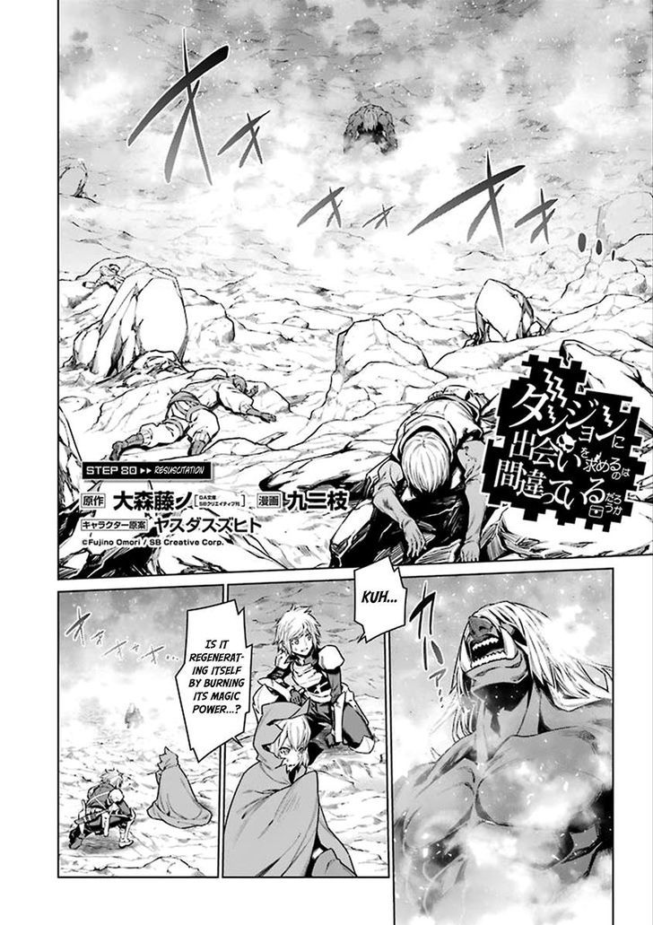 Dungeon Ni Deai Wo Motomeru No Wa Machigatte Iru Darou Ka 80 4