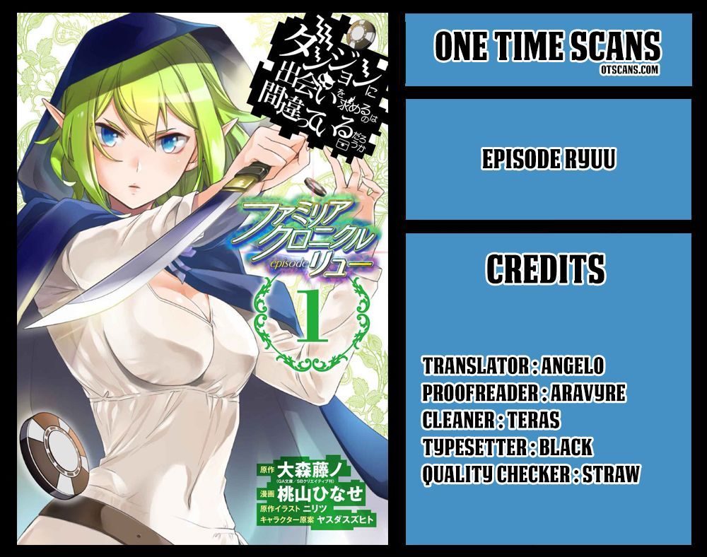 Dungeon Ni Deai Wo Motomeru No Wa Machigatte Iru Darou Ka Familia Chronicle Episode Ryu 1 1