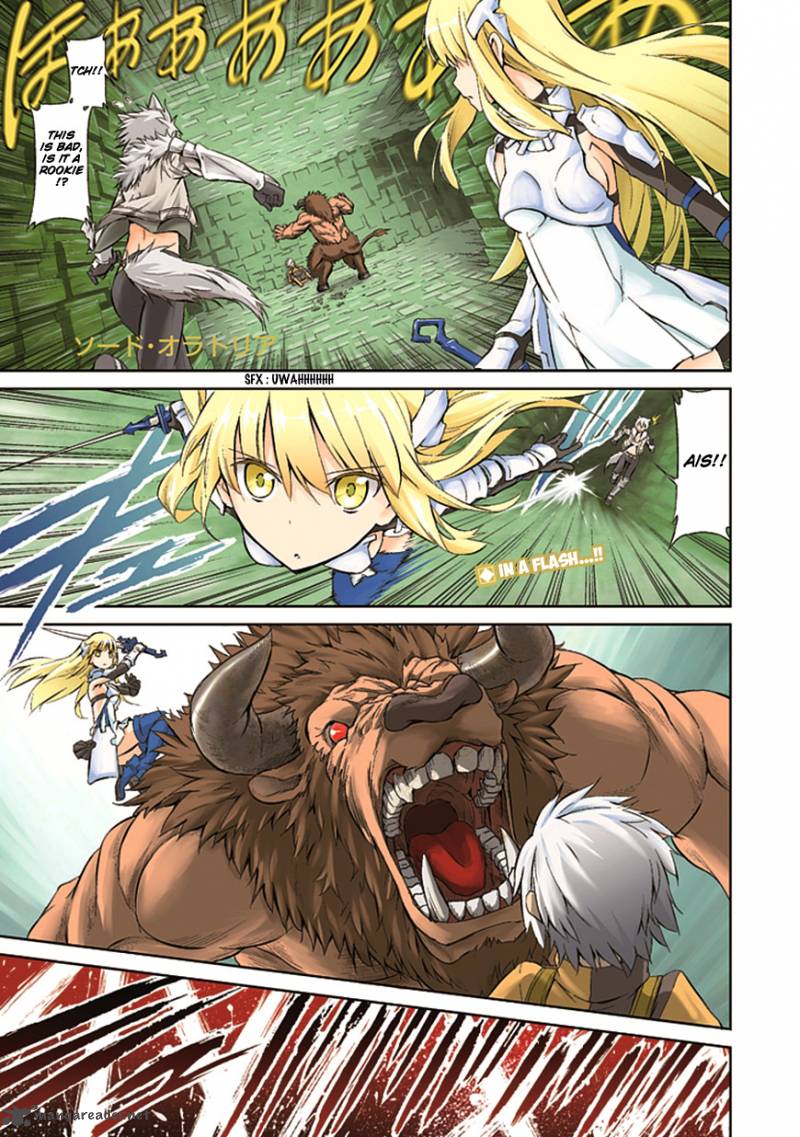 Dungeon Ni Deai Wo Motomeru No Wa Machigatte Iru Darou Ka Gaiden Sword Oratoria 1 1