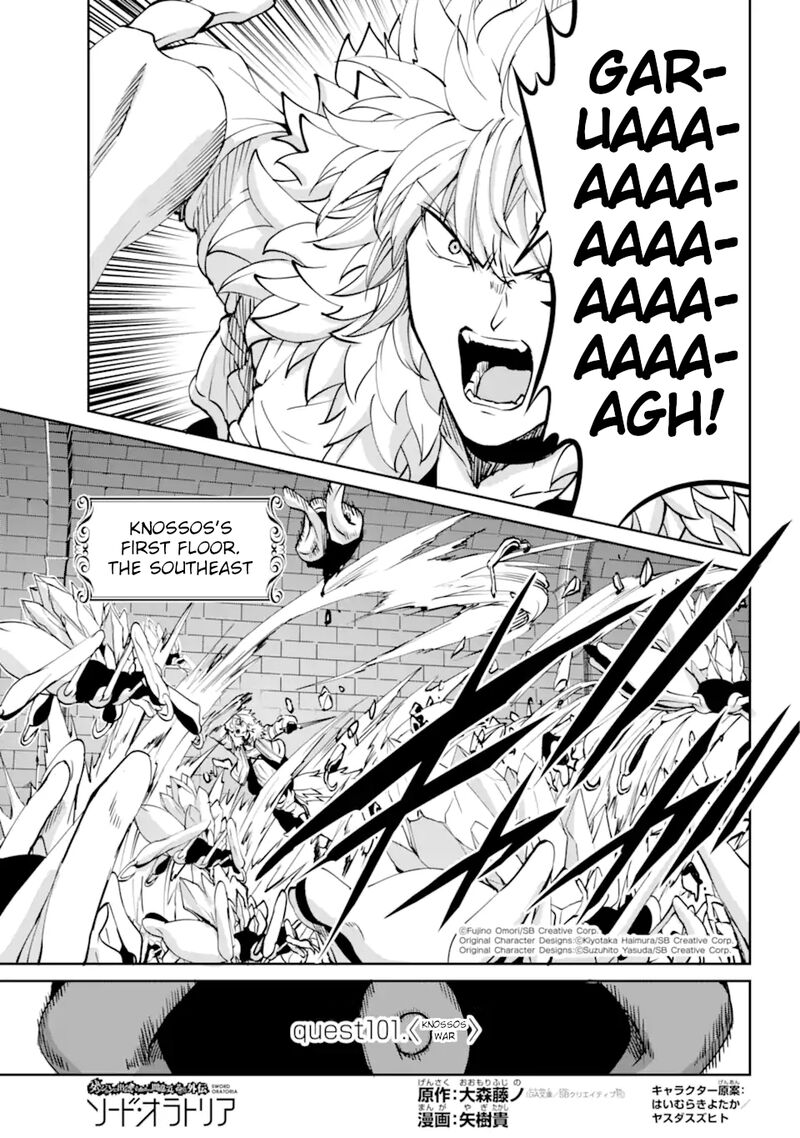 Dungeon Ni Deai Wo Motomeru No Wa Machigatte Iru Darou Ka Gaiden Sword Oratoria 101 1