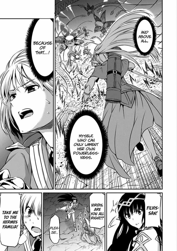 Dungeon Ni Deai Wo Motomeru No Wa Machigatte Iru Darou Ka Gaiden Sword Oratoria 27 40